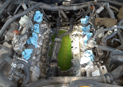 this image shows engine repair in Las Cruces, NM